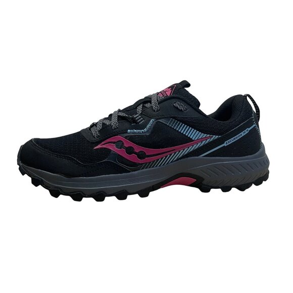 Saucony Women’s Black & Pink Excursion TR16 Trail Running Shoes Size 11 - Picture 4 of 9
